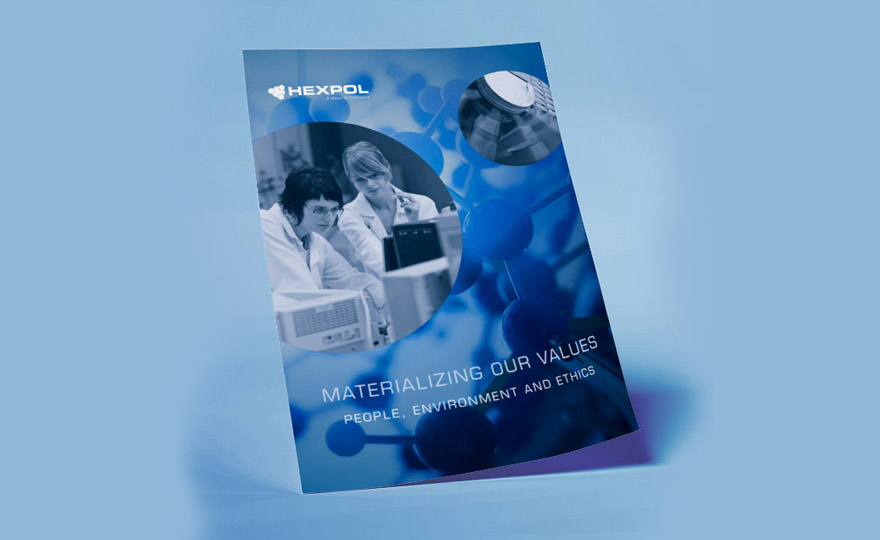 Cover of Materializing Our Values Brochure